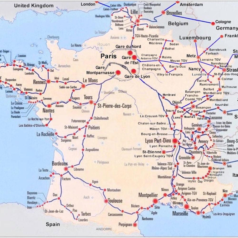 Da cidade de Bordeaux eléctrico mapa