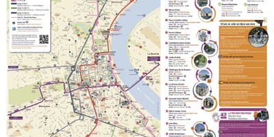 Mapa de Bordeaux museu