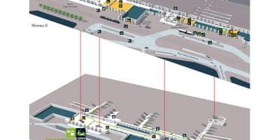 Mapa de Bordeaux st jean